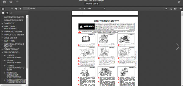 SERVICE MANUAL BOBCAT  463 sms - Image 3