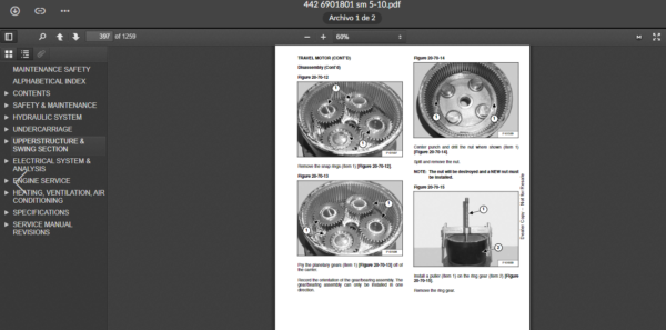 SERVICE MANUAL BOBCAT 442 sms - Image 5