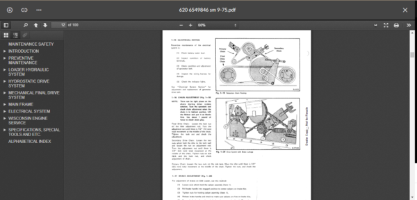 SERVICE MANUAL BOBCAT 620 sms - Image 3