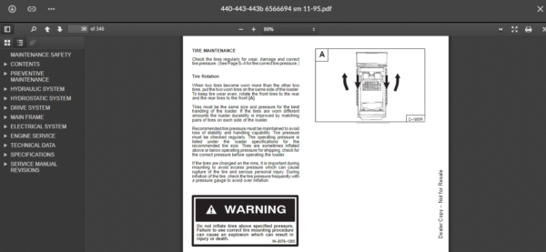 SERVICE MANUAL BOBCAT 440-443-443b sms - Image 4