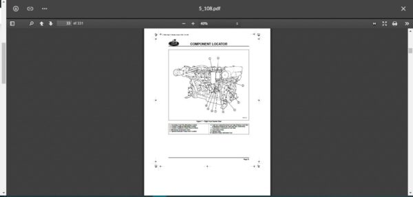 SERVICE MANUAL Mack Marine M-E7 - Image 3