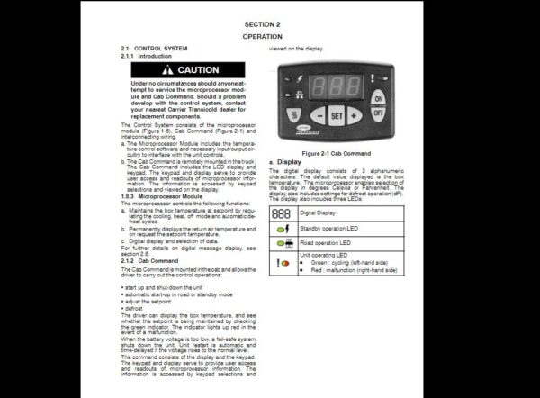 SERVICE MANUAL Carrie Integra 30s - Image 3