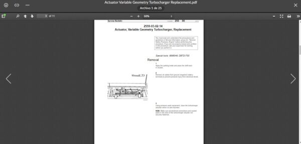 SERVICE MANUAL VOLVO D11 (2009) - Image 5