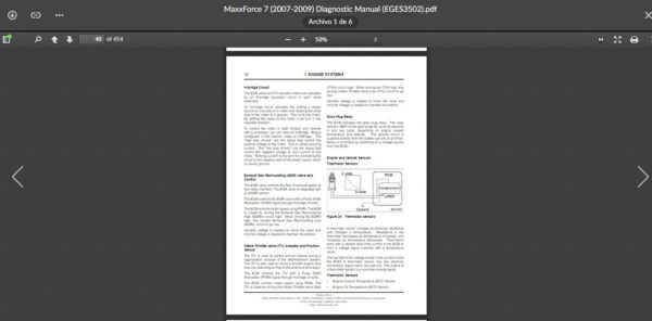 SERVICE MANUAL International Engines MaxxForce 7 (2007-2009) - Image 4