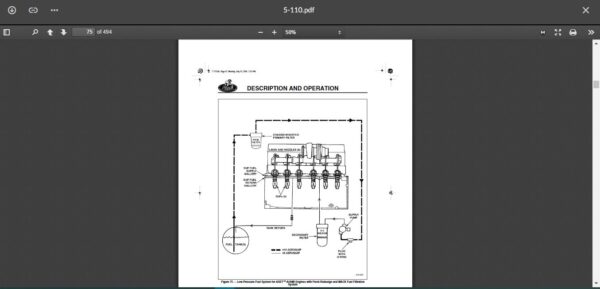 SERVICE MANUAL Mack ASET-AI AMI (IEGR) Engine - Image 3