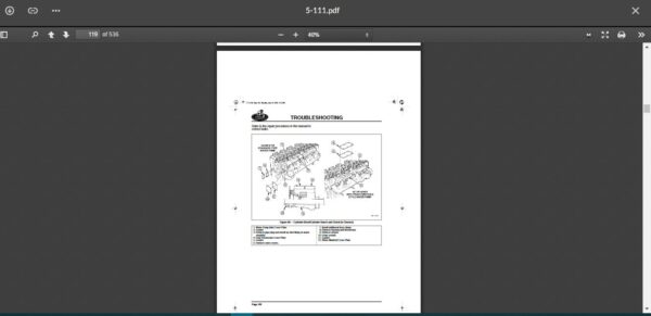 SERVICE MANUAL Mack ASET-AC (CEGR) Engine - Image 4