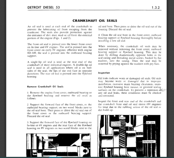 SERVICE MANUAL DETROIT SERIE 53 - Image 7