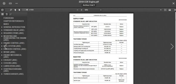 SERVICE MANUAL HINO FD.FE.FF.SG 2018 - Image 5