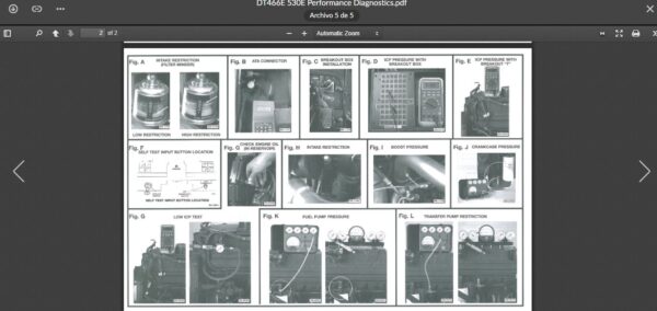 SERVICE MANUAL International Engines DT466E & DT530E (1999 & Older) - Image 2