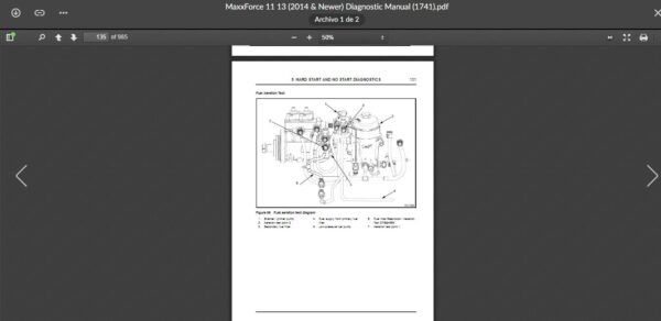 SERVICE MANUAL International Engines  MaxxForce 11 & 13 (2014 & Newer) - Image 5