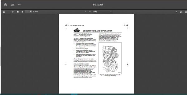 SERVICE MANUAL Mack ASET-AI AMI (IEGR) Engine - Image 4