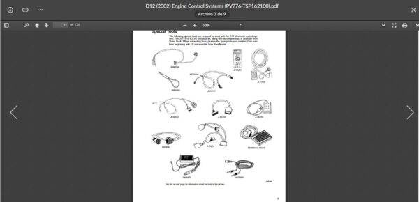 SERVICE MANUAL VOLVO DD12A (1993-1998) - Image 5