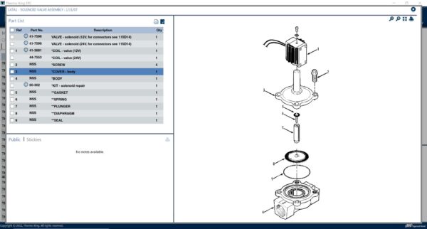 Thermo king EPC 2012