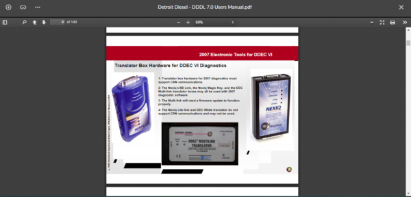 SERVICE MANUAL DETROIT DIESEL DDDL 7 U - Image 5