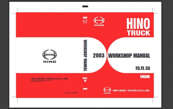 SERVICE MANUAL HINO FD.FE.FF.SG 2003