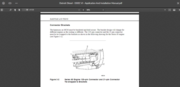 SERVICE MANUAL DETROIT DIESEL DDEC VI - Application And Installation Manual - Image 5