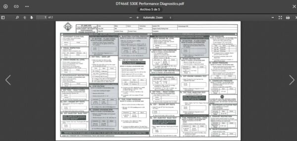 SERVICE MANUAL International Engines DT466E & DT530E (1999 & Older) - Image 3