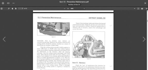 SERVICE MANUAL DETROIT DIESEL Series 92 - Image 5