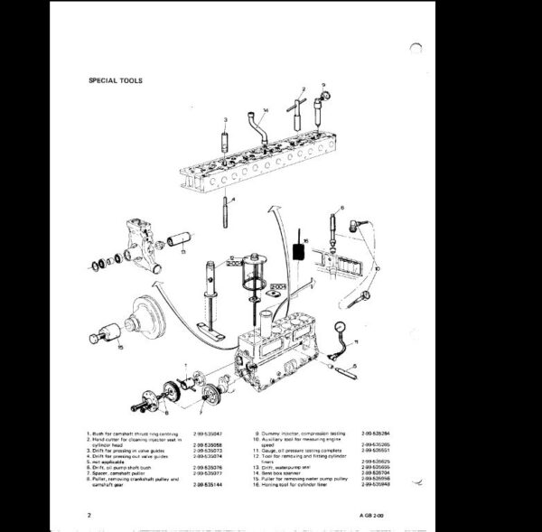 SERVICE MANUAL DAF Workshop Manual DD DF DT Series - Image 2