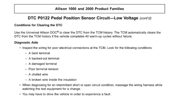 SERVICE MANUAL  3000 and 4000 Series Gen 5 ALLISON - Image 7