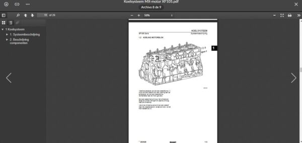 SERVICE MANUAL  DAF XF105 - Image 4