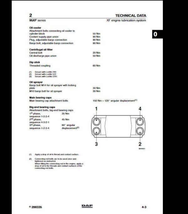 SERVICE MANUALDAF xf xe engine manual - Image 4