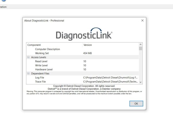 Diesel Diagnostic Link 8.17 is a critical software tool for diagnosing Detroit Diesel and Freightliner vehicles. It offers extensive features that assist automotive professionals in optimizing performance and resolving issues efficiently. This diagnostic program enables access to real-time engine data and diagnostic fault codes. Its ease of installation, including support via TeamViewer, makes it a valuable asset for fleet management and maintenance operations.