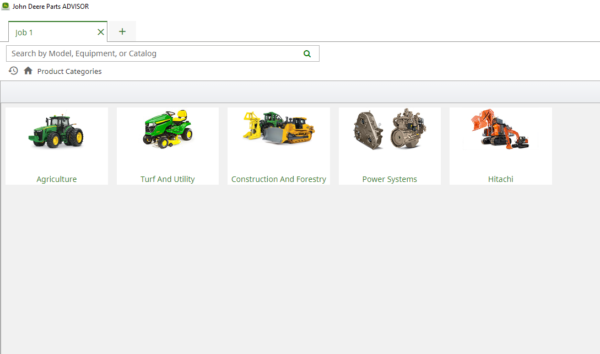 JOHN DEERE PARTS ADVISOR & HITACHI 2.24.2 [2023.07] - ECUFORCETRUCK EPC