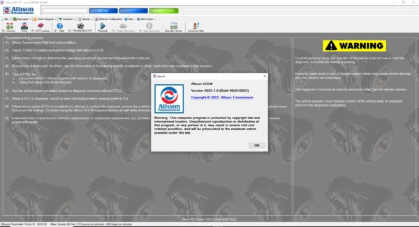 Allison DOC Premium 2023 is a diagnostic software solution designed for heavy machinery and trucks. It enhances maintenance processes by providing advanced tools for troubleshooting and optimizing transmission performance. The software is compatible with various Windows operating systems and requires specific hardware and communication adapters for effective operation. This version introduces key features and improvements to support modern technologies in the field.