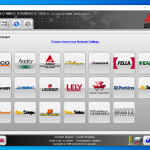 AGCO EDT 2023.10 Electronic Diagnostic Tool 1.125