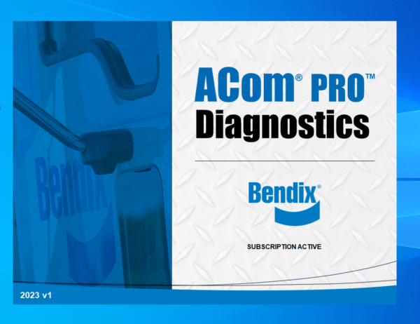 Bendix Acom Pro 2023 V1 diagnostic software 1PC