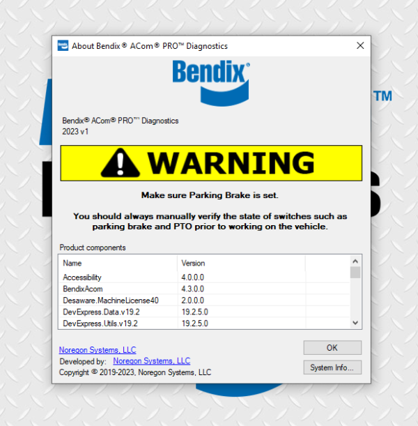 Bendix Acom Pro 2023 V1 diagnostic software 1PC