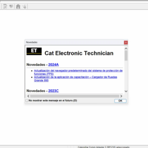 CAT ET 2024 is the latest version of Caterpillar's diagnostic software. It offers enhanced features for technicians working with heavy machinery and trucks. This software improves the efficiency of diagnosing issues and managing equipment. The updates focus on user experience and compatibility with new hardware.