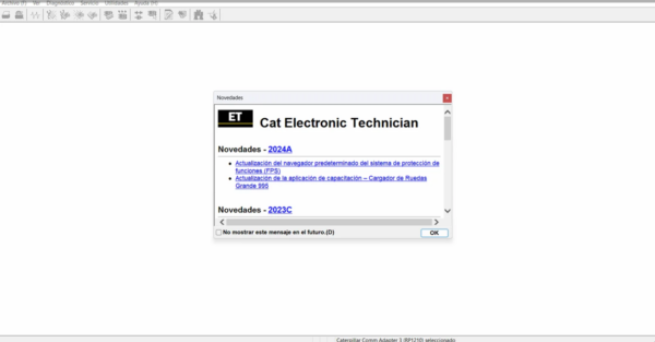 CAT ET 2024 is the latest version of Caterpillar's diagnostic software. It offers enhanced features for technicians working with heavy machinery and trucks. This software improves the efficiency of diagnosing issues and managing equipment. The updates focus on user experience and compatibility with new hardware.