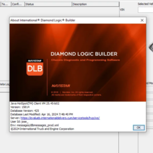 The NAVISTAR DLB 2024 Diamond Logic Builder is a crucial diagnostic tool for heavy trucks and buses. It provides advanced features for troubleshooting and system management in commercial vehicles. This software enhances efficiency by allowing users to access diagnostic trouble codes and vehicle parameters. It ensures high performance in diagnostics, making it an essential resource for fleet maintenance.