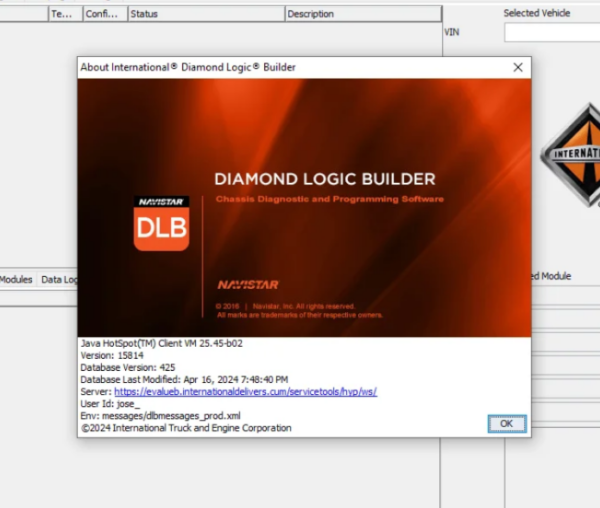 The NAVISTAR DLB 2024 Diamond Logic Builder is a crucial diagnostic tool for heavy trucks and buses. It provides advanced features for troubleshooting and system management in commercial vehicles. This software enhances efficiency by allowing users to access diagnostic trouble codes and vehicle parameters. It ensures high performance in diagnostics, making it an essential resource for fleet maintenance.